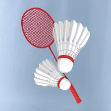 Badminton - pálka a košík