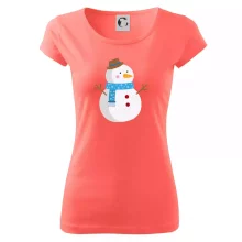 Sněhulák se šálou