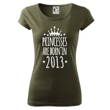 Princesses are born in 2013