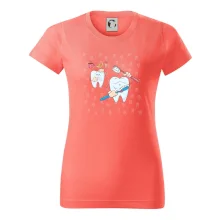 Zubařské tričko - kartáček a jídlo