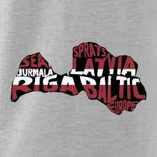 Mapy - názvy měst - Lotyšsko