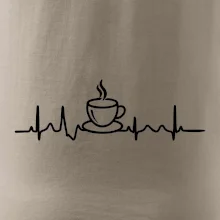 EKG hrnek kávy