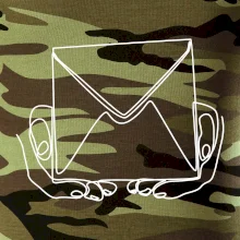 Obálka pošták jedním tahem