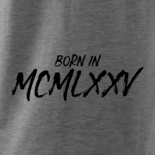 Born in - Římské číslo 1975