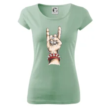 Rocková ruka s náramkem