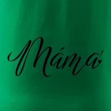 Psací máma první mocnina - jedno dítě