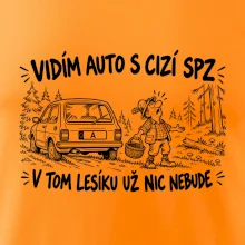 Vidím auto s cizí spz