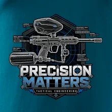Technický nákres precision matters paintball