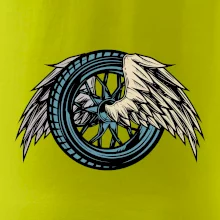 Moto kolo s křídly