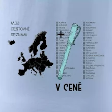 Můj cestovní seznam - Evropa