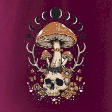 Goblincore magical mushroom