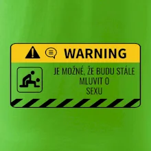 Warning mluvení - sex