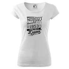 Nobody is perfect - 1953