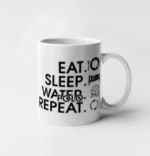 Eat sleep water polo repeat