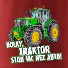 Holky, traktor stojí víc než auto