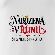 Narozená v říjnu anděl i čertice