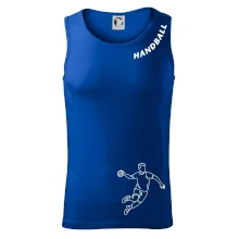 Handball nápis šikmo