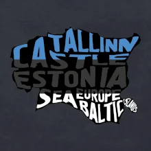 Mapy - názvy měst - Estonsko