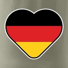 Germany love velké - Německá vlajka
