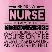 Being a nurse - bike