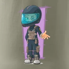 Vesmírný voják fialový