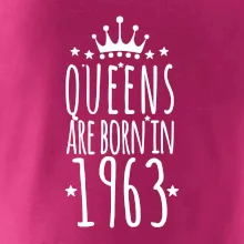 Queens are born in 1963