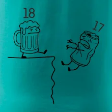 Pivo narozeniny - útes 18 let