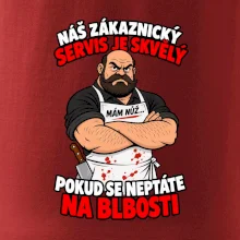 Řezník skvělý zákaznický servis