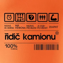 Čárový kód řidič kamionu