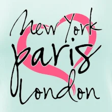 I love NYC Paris London