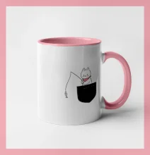 Kočka s rybou v kapse