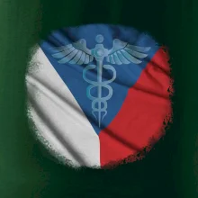 Hrdinové zdravotnictví - Česká vlajka (Pecka design)