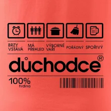 Čárový kód důchodce