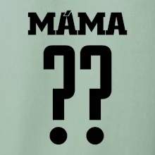 Máma - dres se jménem a číslem