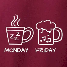 Monday - Friday - Coffee Beer