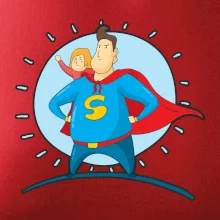 Táta superman - holka Táta superman - holka