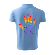 LGBT hand print
