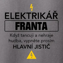 Jméno - Elektrikář - hlavní jistič