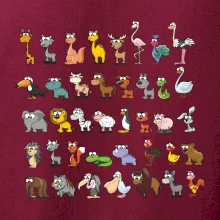 Triko plné zvířátek