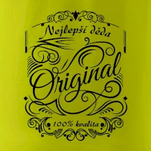 Vintage nejlepší deda 100% kvalita