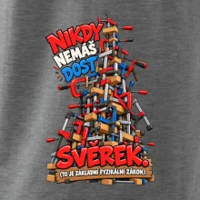 Nikdy nemáš dost svěrek - vysoká věž truhlářských svěrek