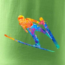 Skokan na lyžích splash