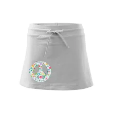 Peace and love symbol