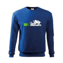 Kombajnista zelená a žlutá