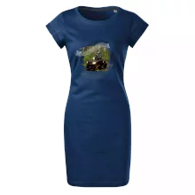 ATV čtyřkolka v lese