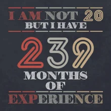 20 years 239 months of experience