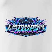 Listopadový gamer s neonovým herním ovladačem