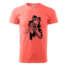 Fotograf kreslený tužkou