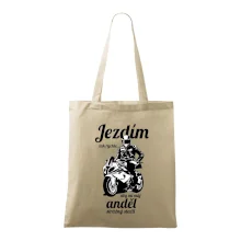 Silniční motorka - jezdím tak rychle, aby mi můj anděl strážný stačil