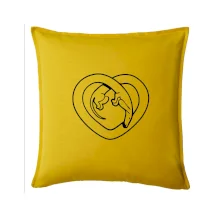 Jezevčík srdce - obrys